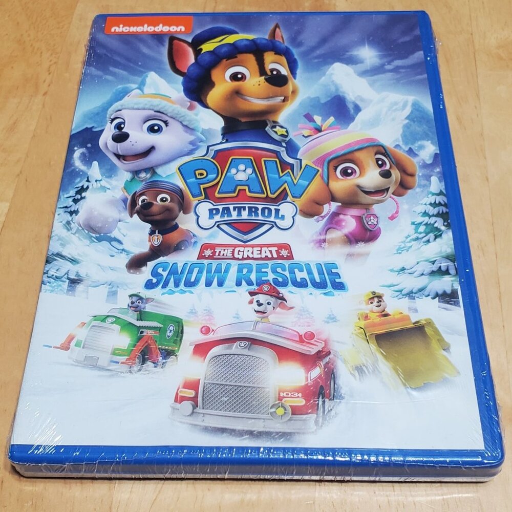 Paw Patrol The Great Snow Rescue DVD